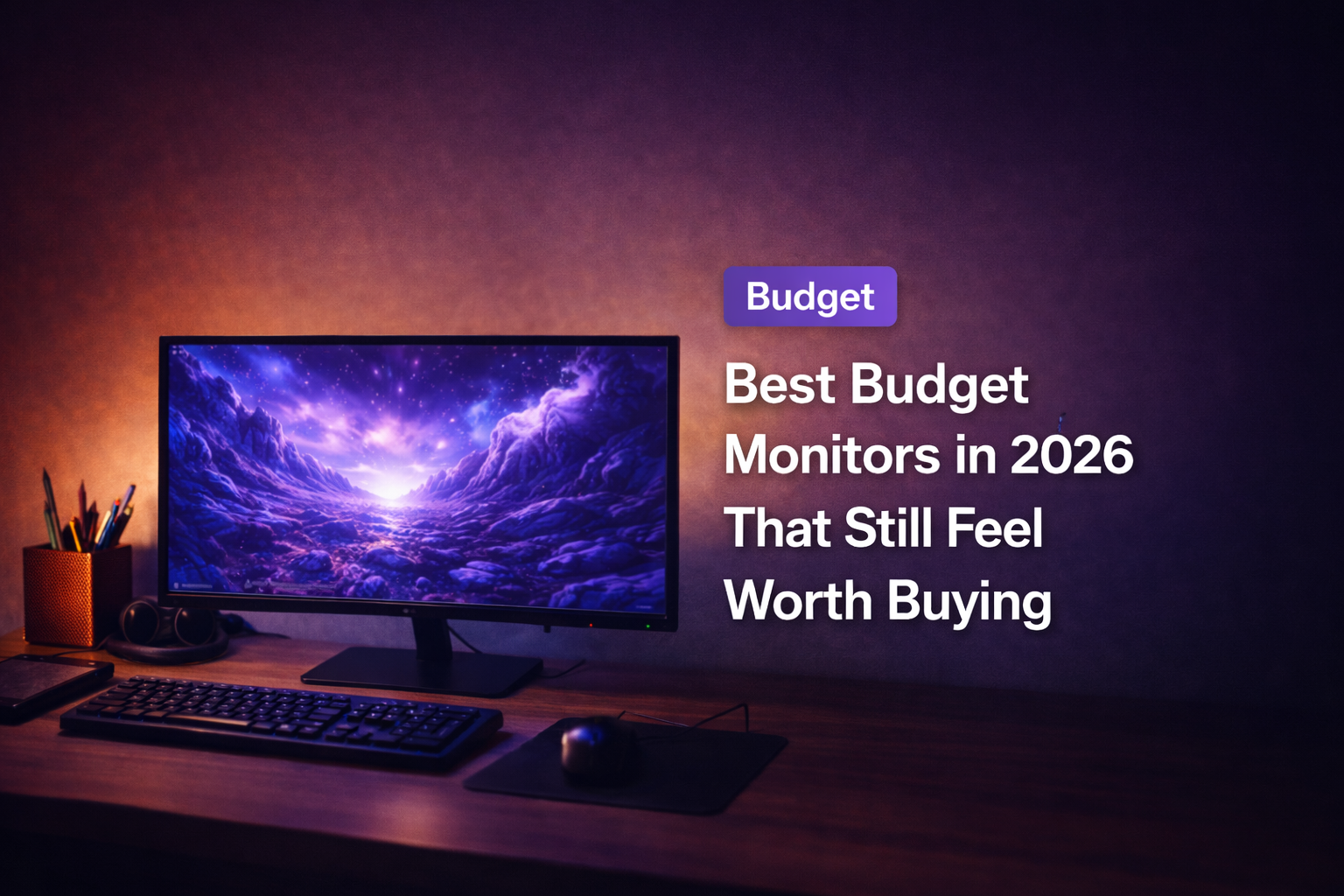 Best Budget Monitors in 2026 That Still Feel Worth Buying